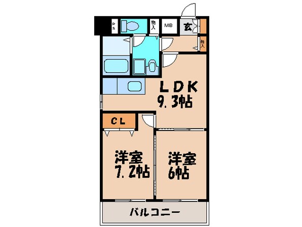 エース5番館の物件間取画像